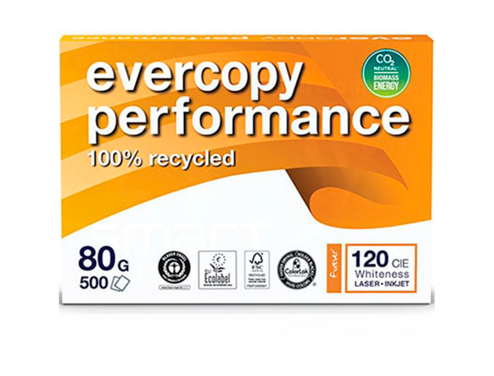 PAPIER CLAIREFONTAINE EVERCOPY PERFORM MULTIFONCTION LASER COULEUR HAUTE QUALITE A3 80G/M2 BLANC
